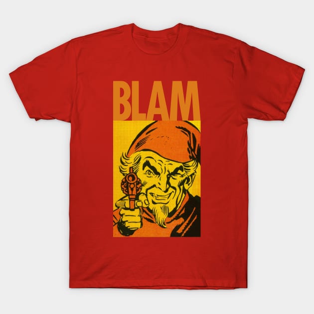 Defender Villian: Melf BLAM T-Shirt by HustlerofCultures